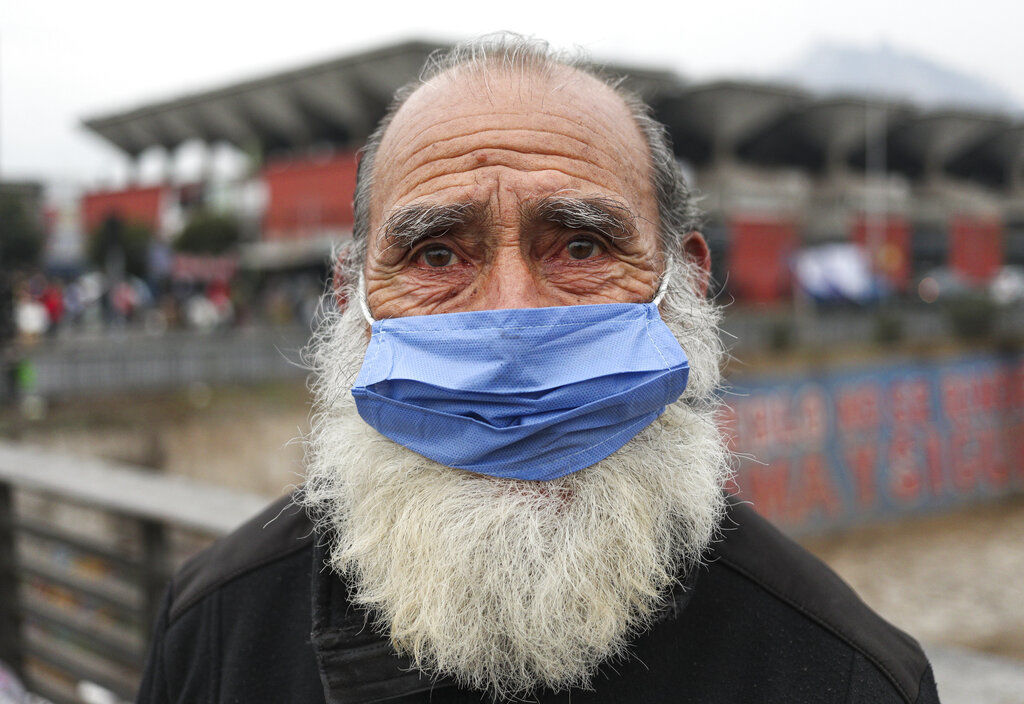 APTOPIX Virus Outbreak Chile